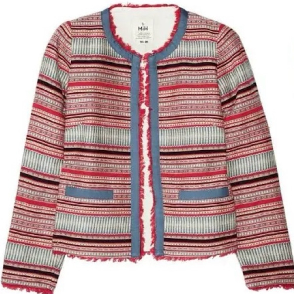 MiH Collection Aztec Multicolor Striped Jacket